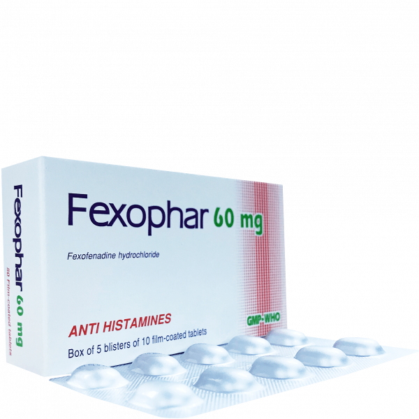 Fexophar 60 Fexofenadin 60Mg Tv. Pharma (H50V)