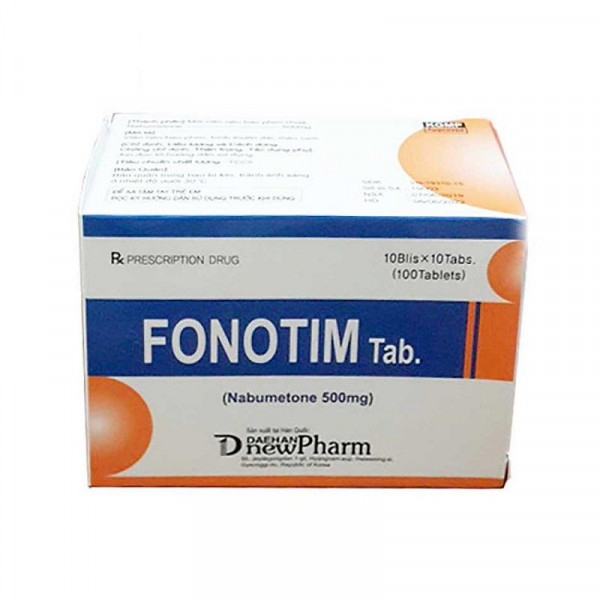 Fonotim Nabumetone 500Mg Daehan Newpharm (H100V)