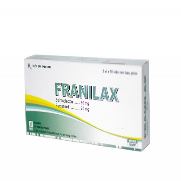 Franilax 50Mg20Mg Davipharm (H30V)