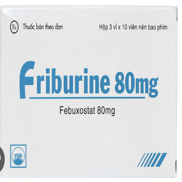 Friburine 80Mg (Febuxostat ) _Pymephaco (H30V)