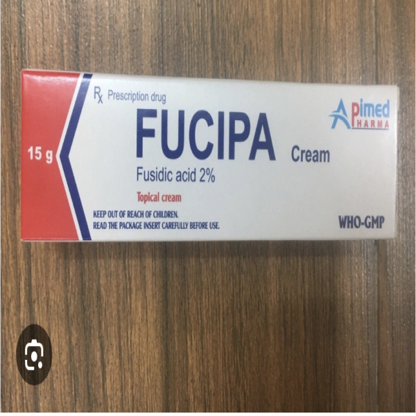 Fucipa 2% (Fusidic Acid) Bôi _Apimed (Tuýp15Gram)