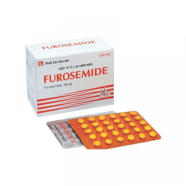 Furosemide 40Mg Mekophar (H10Vỉ X 30V)