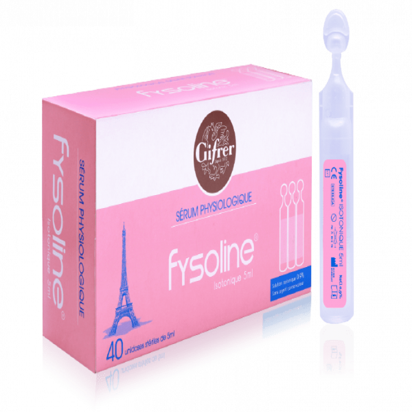 Fysoline Isotonique _ Hồng (H40 Ống5Ml) muối Pháp