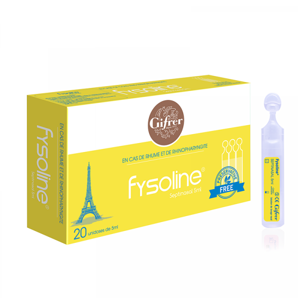 Fysoline Vàng (H20Ống5Ml) muối Pháp