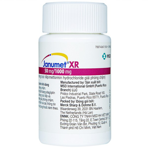 Janumet Xr 50Mg1000Mg Msd (L14V)