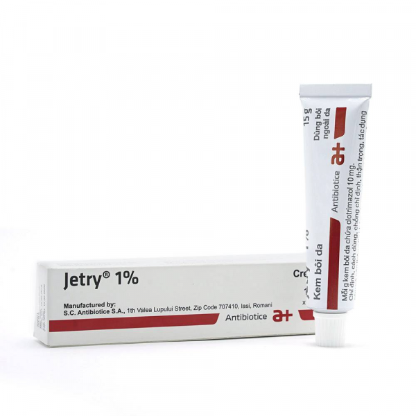 Jetry 1% Clotrimazol 10MgG Antibiotice S.a (T15Gr)