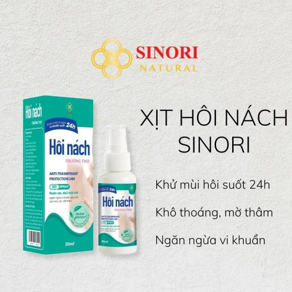 Xịt Hôi Nách Trường Thọ (Lọ 30Ml)