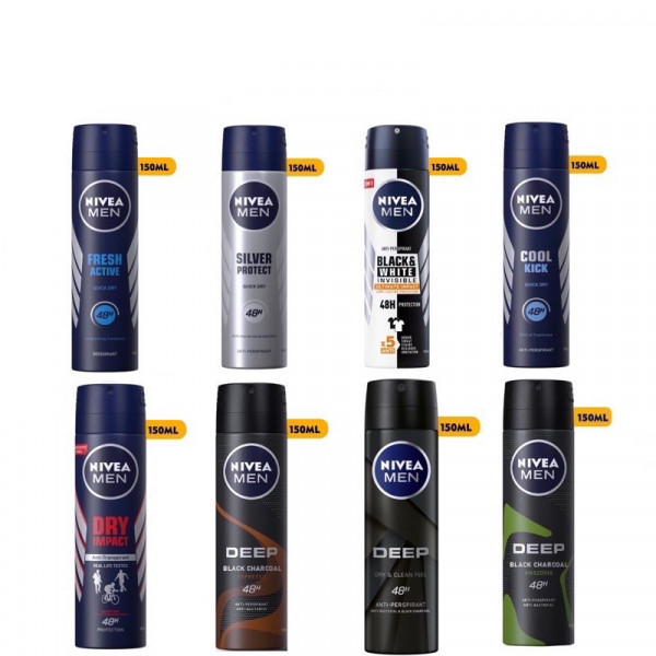 Xịt Khử Mùi Nivea Men (L150Ml)