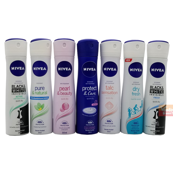 Xịt Khử Mùi Nivea Nữ (L150Ml)