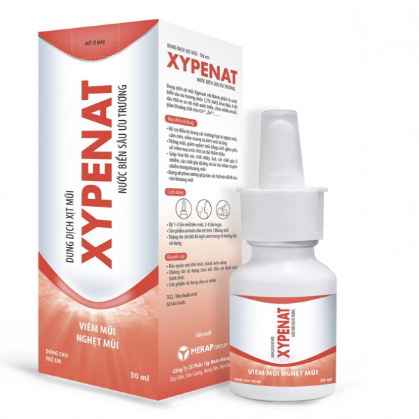 Xịt Mũi Xypenat Merap (Chai30Ml) Trẻ Em