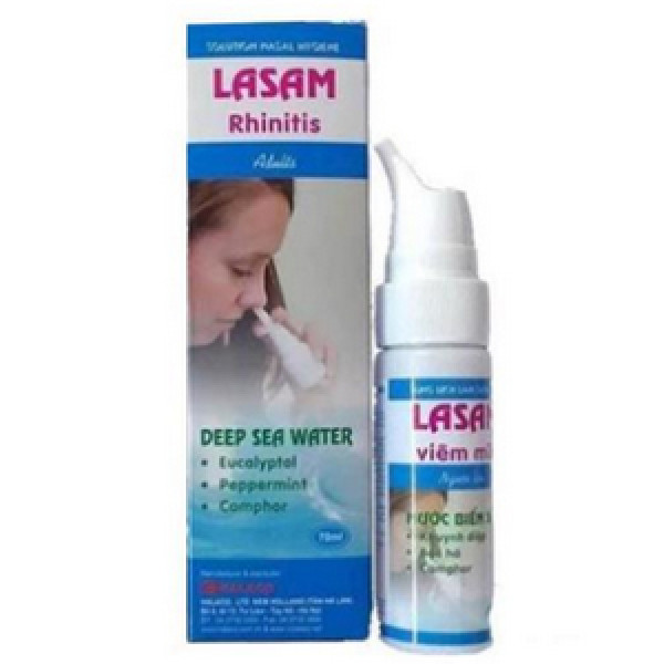 Xịt Mũi Lasam Người Lớn Halaco (Cọc10 Lọ70Ml) (Xanh)