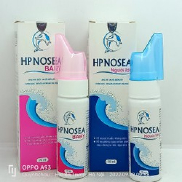 Xịt Muối Biển Hp Nosea (Lọ70Ml)