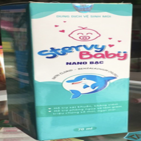 Xịt Stervy Baby Màu Hồng (Lọ70Ml