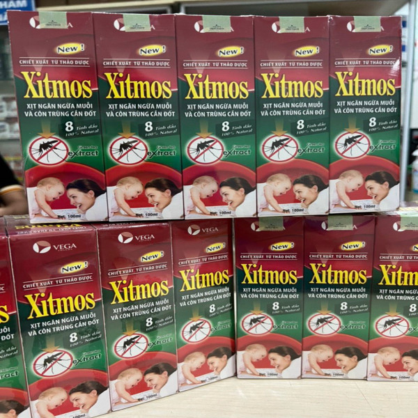 Xitmos Xịt Muỗi _Vega (Lọ100Ml)
