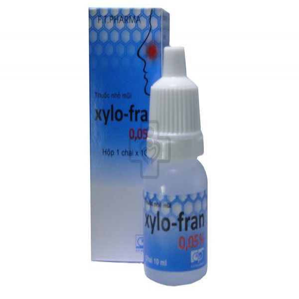 Xylo-Fran 0.05% Nhỏ Mũi Trẻ Em _Dp 3/2 (C/10L/10Ml)