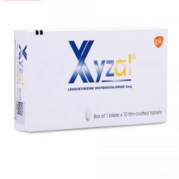 Xyzal (Levocetirizine 5Mg) _ Gsk (H30 Viên)