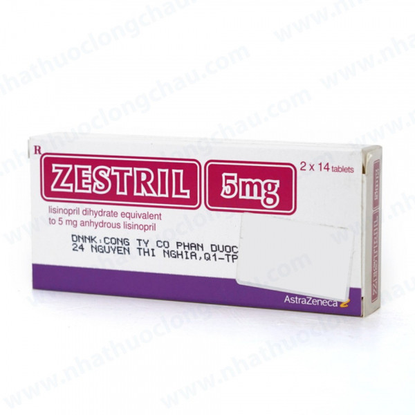 Zestril 5Mg Astrazenca (H28V) - Ct