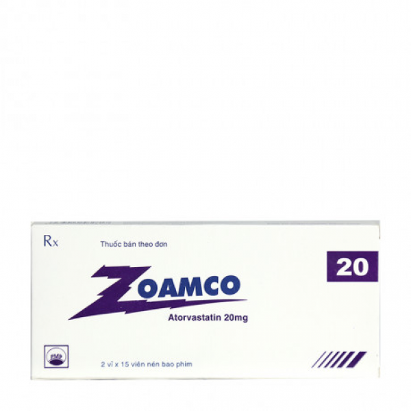 Zoamco 20Mg (Atorvastatin) _Pymepharco (H30V)