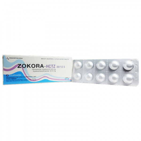 Zokora-Hctz 2012.5 Davipharma (H30V)