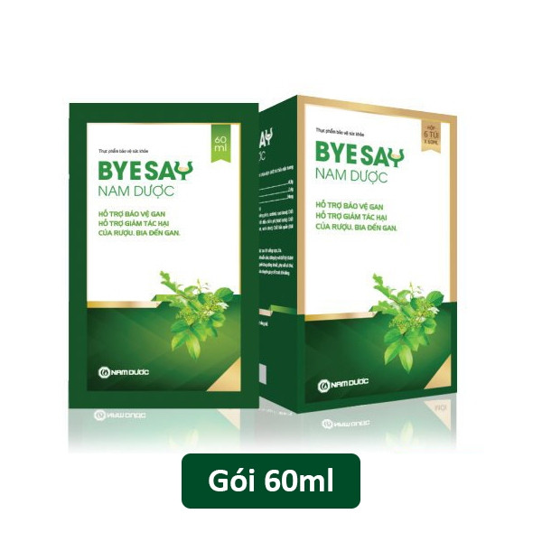 Giải Rượu Nam Dược  Byesay Nam Dược (H/6gói 60ml)
