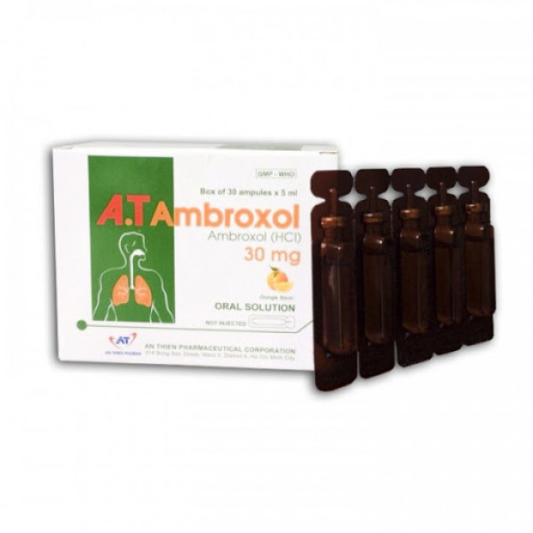 A.t Ambroxol 30Mg _An Thiên (H30 Ống X 5Ml)