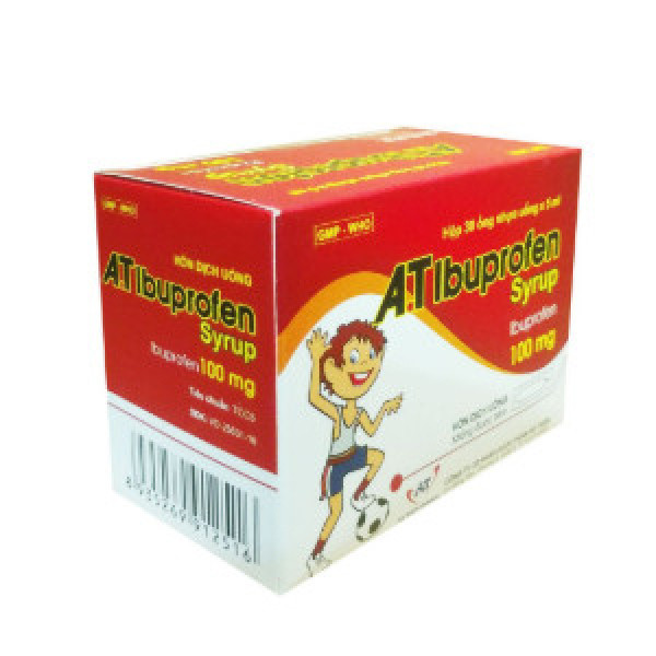 A.T Ibuprofen Syrup 5Ml _An Thiên (H30 Ống) Bé