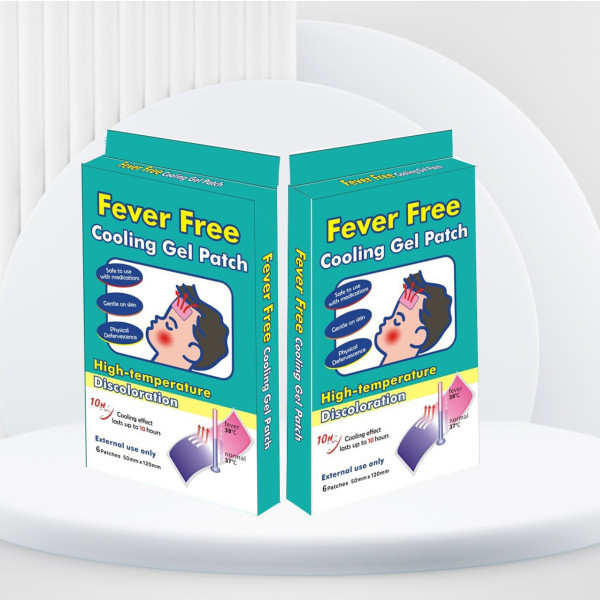 Dán Hạ Sốt Fever Cooling Đổi Màu (H/6 Miếng)