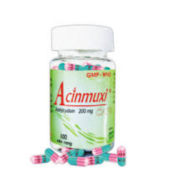 Acinmuxi 200Mg (Acetylcystein) _Pp Pharma (Lọ100Viên)