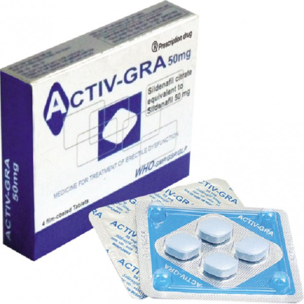 Activ-Gra 50Mg (Sildenafil) _Mediplantex (H4V)