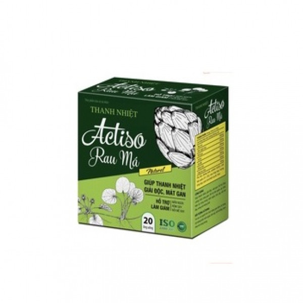 Thanh Nhiệt Actiso Rau Má Ống _Oly (Hộp/20 Ống)