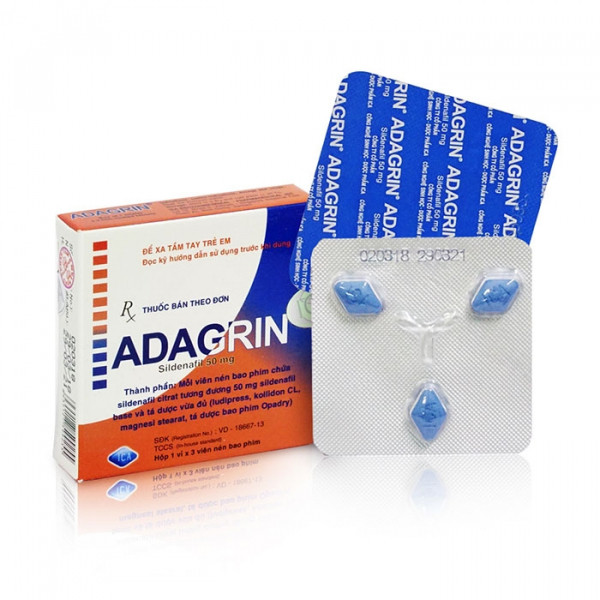 Adagrin Sildenafil 50Mg Ica (H3V)