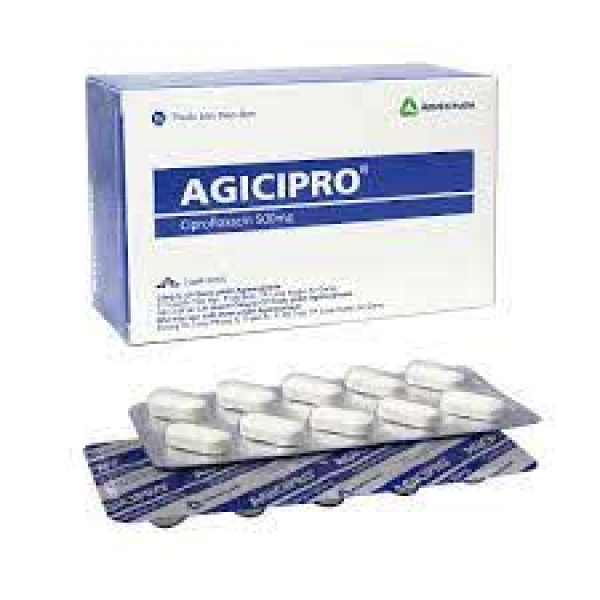 Agicipro 500Mg (Ciprofloxacin) _Agimexpharm (H100V)