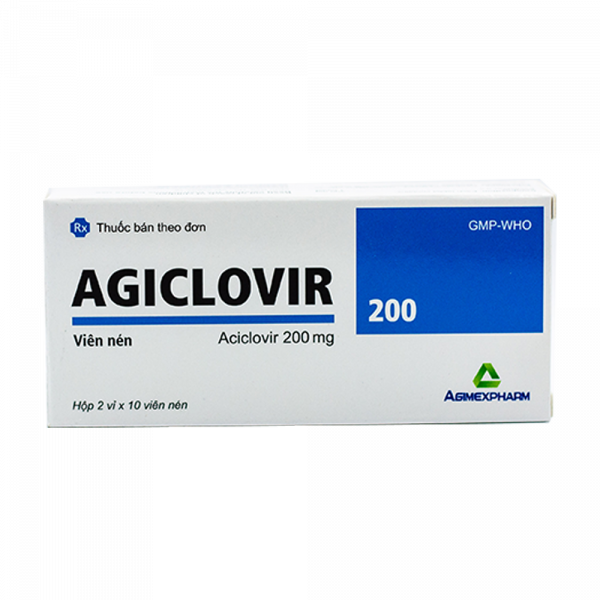 Agiclovir 200Mg (Acyclovir 200) _Agimexpharm (H20V)