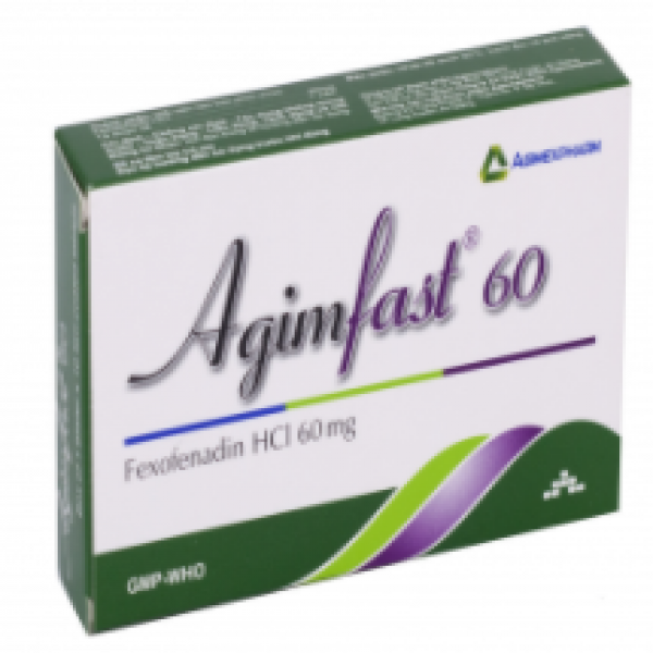 Agimfast 60Mg (Fexofenadin 60Mg) Agimexpharm (H10V)