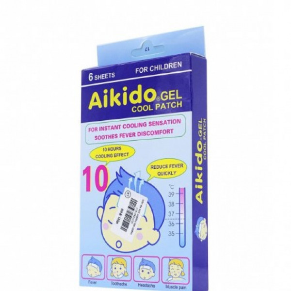 Aikido Dán Hạ Sốt Tatra (Hộp6 Miếng)- Xanh