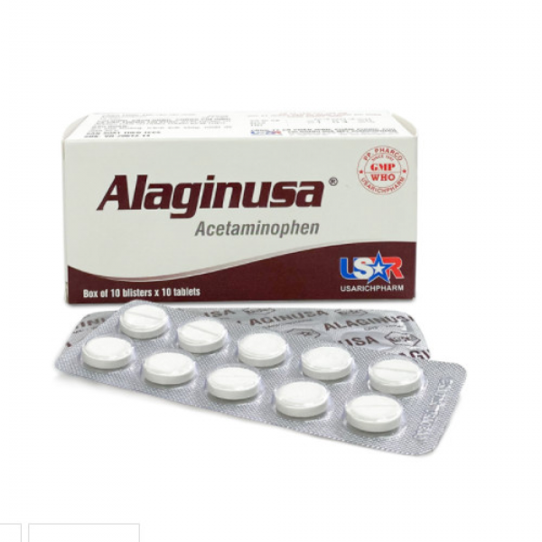 Alaginusa Acetaminophen 325 Usarichpharm (H/100V)