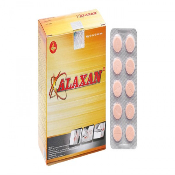 Alaxan Vỉ 10V (Hộp10Vỉ X 10 Viên)
