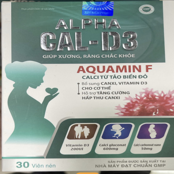 Alpha Cal-D3 Canxi _Mb (Lọ30V)