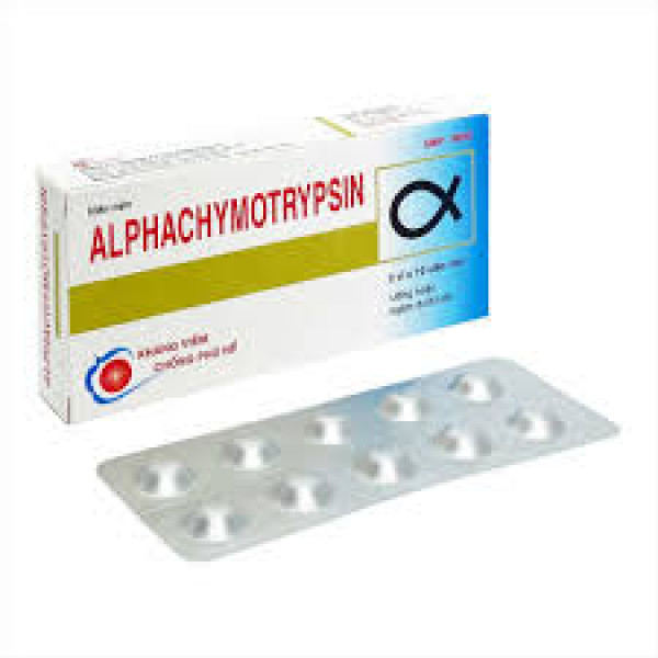 Alphachymotrypsin 4200 _Armephaco Z120 (H2 Vỉ X 10 Viên)
