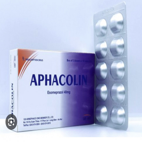 Alphacolin Eso 40Mg _Dp120 (Hộp3 Vỉ X 10 Viên)