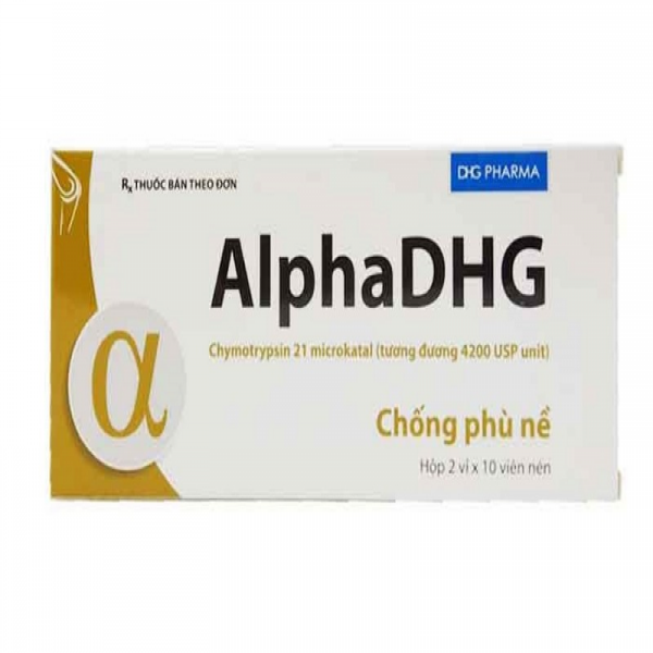 Alphadhg _ Hậu Giang (H2 Vỉ X 10 Viên)