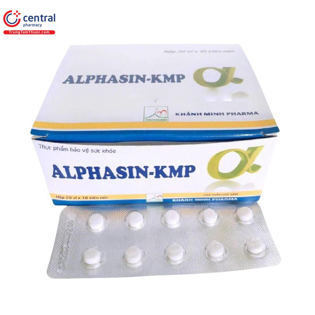 Alphasin Kmp (H20vỉ 10viên)