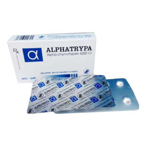 Alphatrypa (Alpha Chymotrypsin 4200Iu) _Pharbaco Tw1 (H50V)