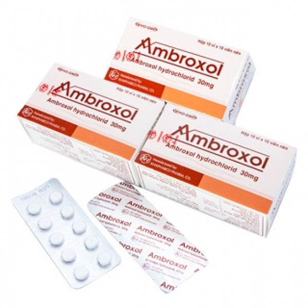 Ambroxol 30Mg _Khapharco (H100V) Nén