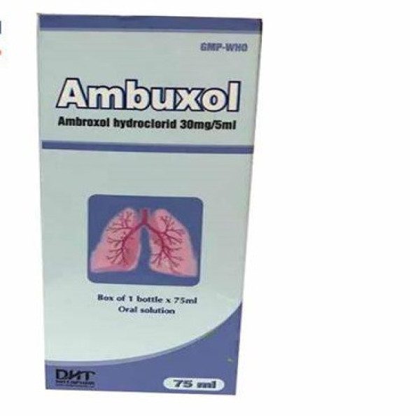 Ambuxol Siro (Ambroxol 30Mg5Ml ) _Hà Tây (Lọ75Ml)