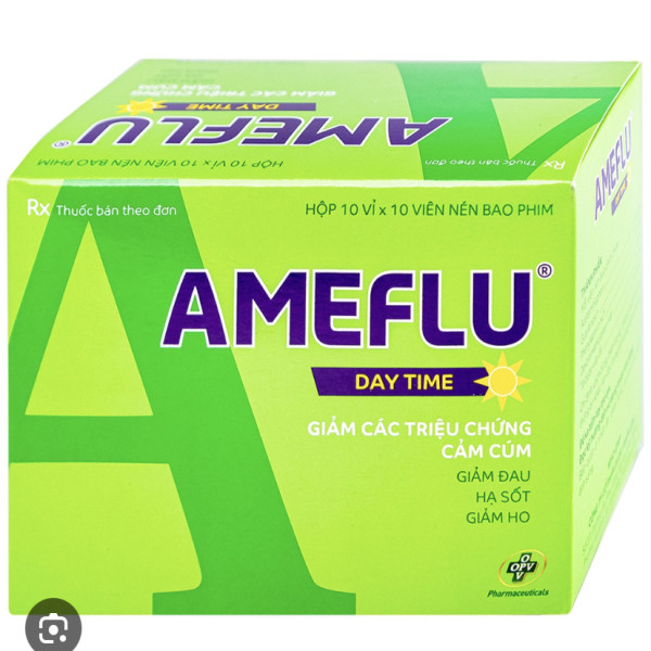 Ameflu Ngày Day Time _Opv (H10 Vỉ X 10 Viên)