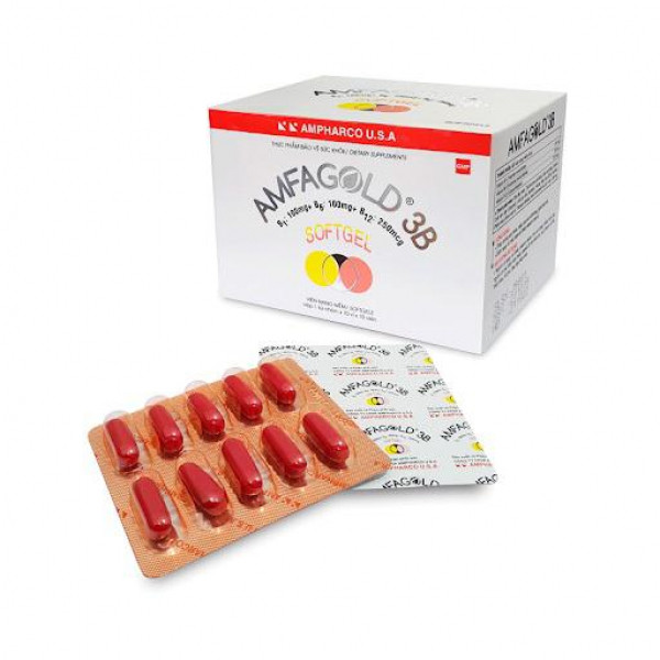 Amfagold 3B Softgel Ampharco (H100V)
