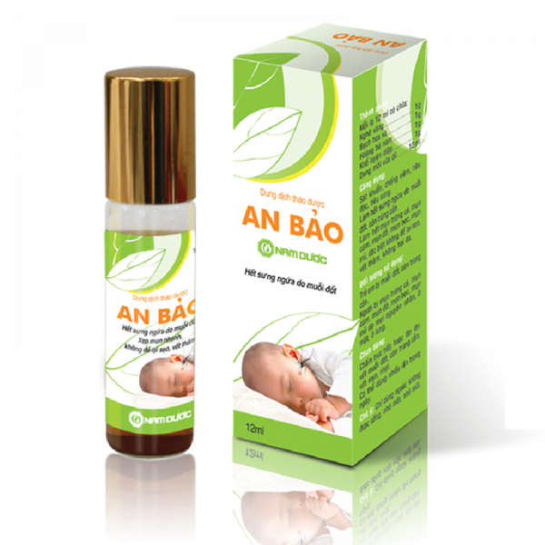 An Bảo Lăn Muỗi Trẻ Em _Nam Dược (Lọ 12Ml)