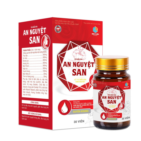An Nguyệt San _Mc (Lọ/ 30 Viên) D8.27 Full Hóa Đơn