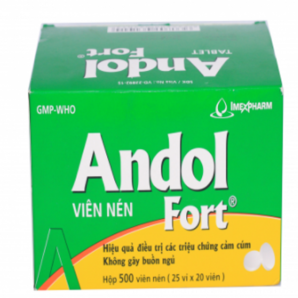 Andol Fort 500Mg Imexpharm (H500V)